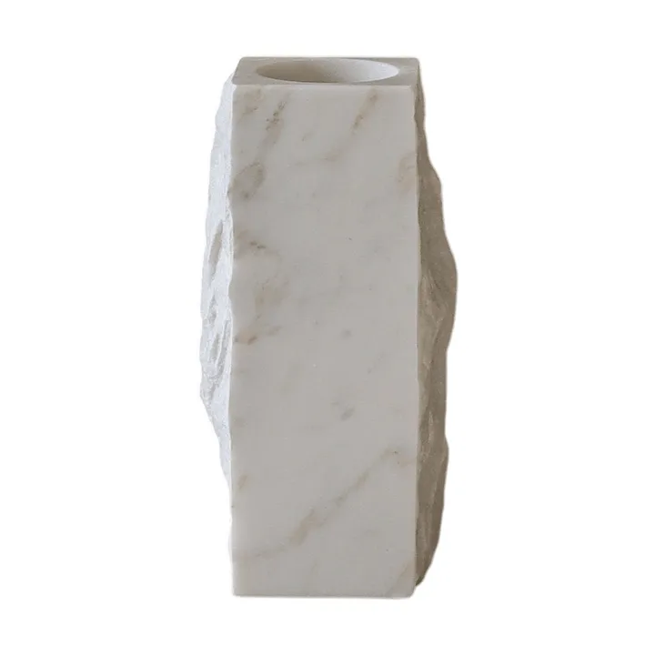 Carrara Edge marmorvase - Liten, 25 cm - Botané