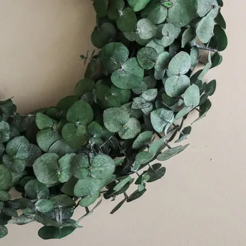 Eucalyptus Wreath krans - Green, Ø40 cm - Botané