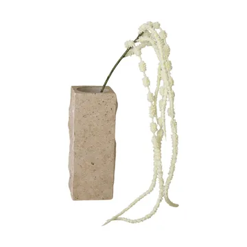 Hengende amarant kunstig blomst - Hvit, 112 cm - Botané