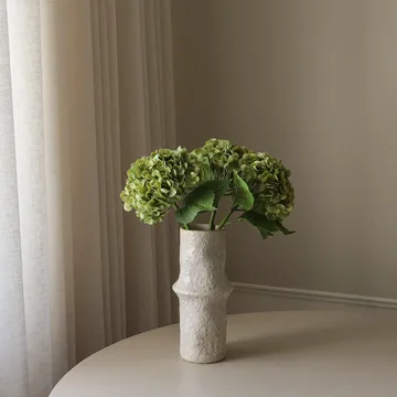 Hortensia kunstig blomst - Mosegrønn, 51 cm, 1 stk - Botané