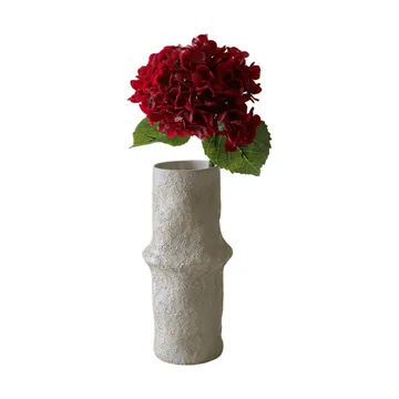 Hortensia kunstig blomst - Rød, 51 cm, 1 stk - Botané