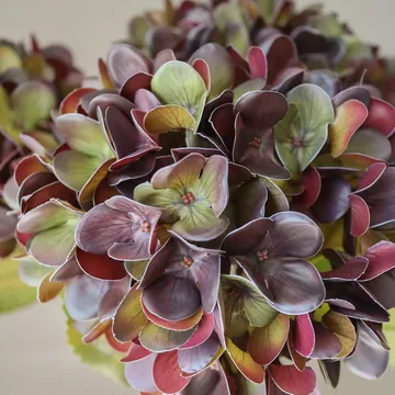 Hortensia kunstig bukett - Muted purple, 60 cm, 6 stk - Botané