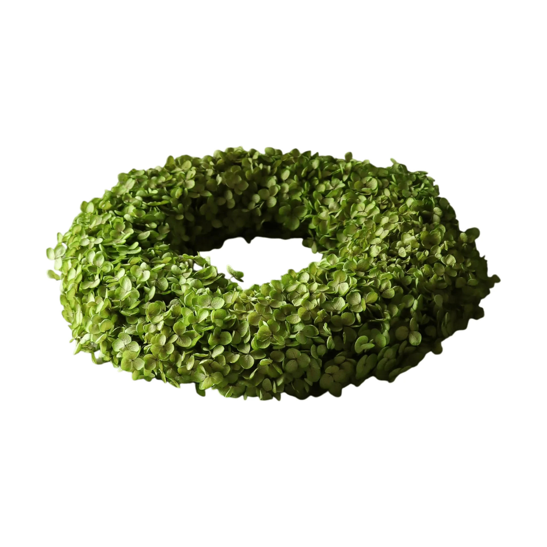 Hortensia Wreath blomsterkrans, Lysegrønn, Ø40 cm Botané