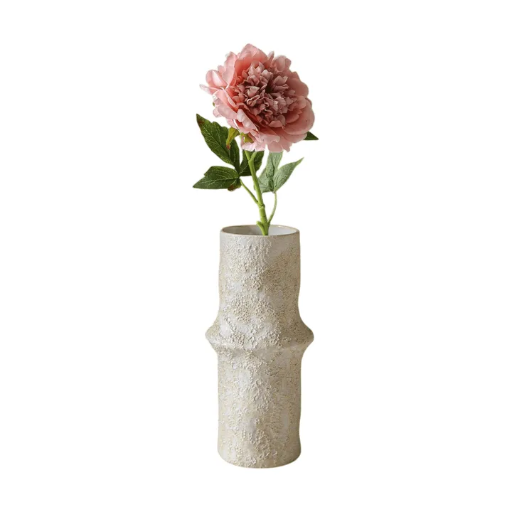 Pion kunstig blomst - Dusty pink, 56 cm, 1 stk - Botané