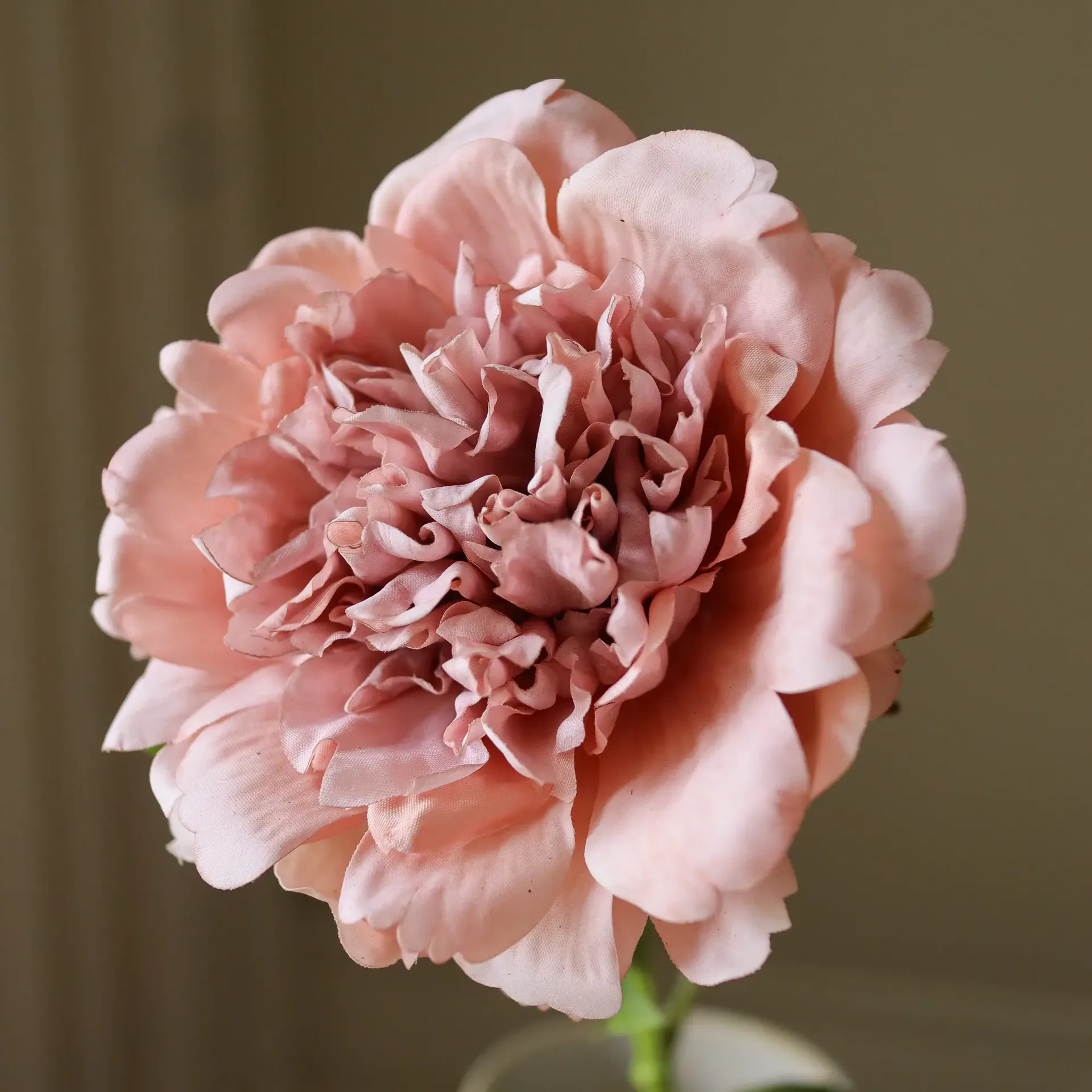 Pion kunstig blomst, Dusty pink, 56 cm, 1 stk Botané
