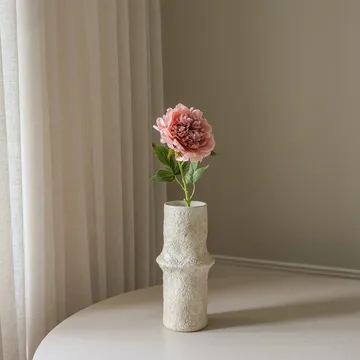 Pion kunstig blomst - Dusty pink, 56 cm, 1 stk - Botané