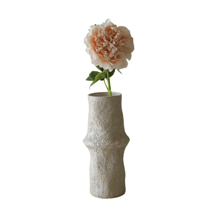 Pion kunstig blomst - Lyserosa, 56 cm, 1 stk - Botané