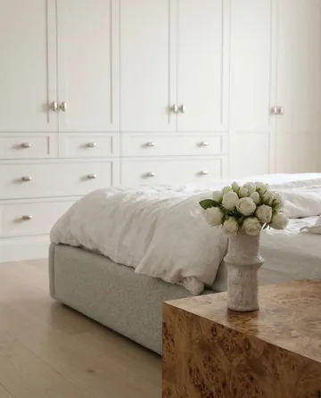 Roser kunstig bukett - Mini, hvit 10 stk - Botané