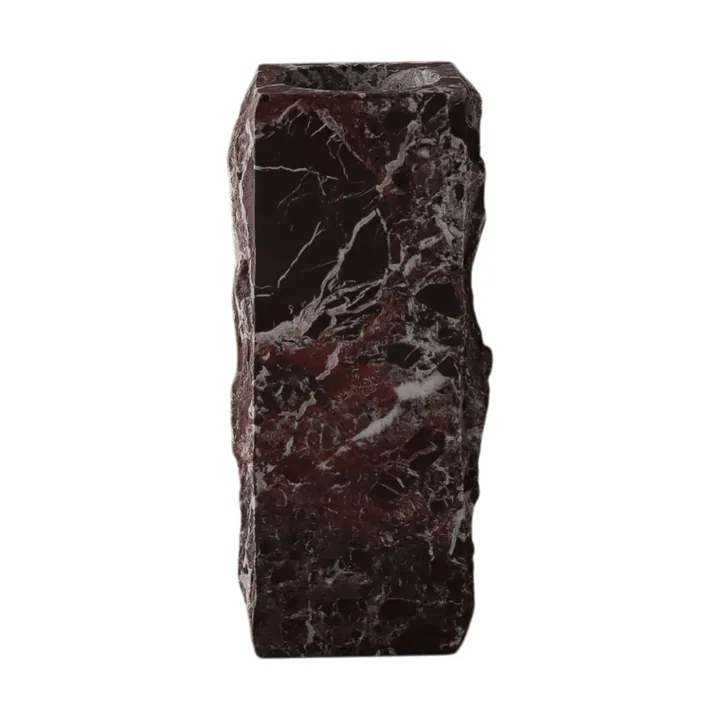 Rosso Levanto Edge marmorvase - Medium, 30 cm - Botané
