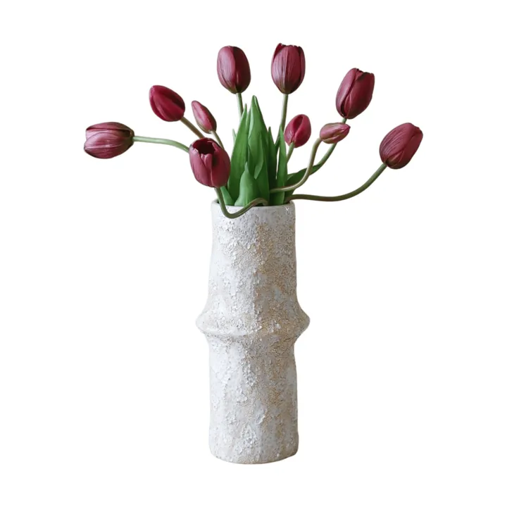 Tulipaner kunstig bukett - Lilla, 10 stk - Botané