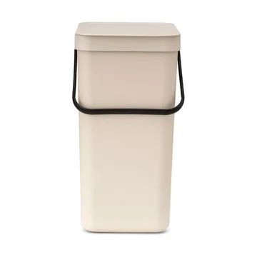 Avfallsbøtte Sort & Go 16L - Soft Beige - Brabantia