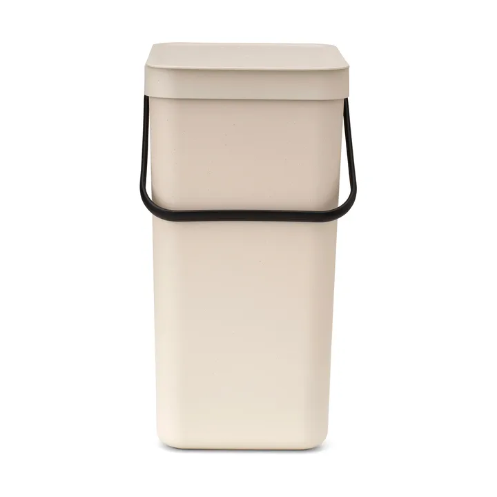 Avfallsbøtte Sort & Go 16L - Soft Beige - Brabantia