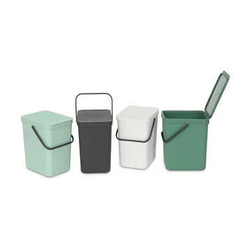 Avfallsbøtte Sort & Go 25L - Jade Green - Brabantia