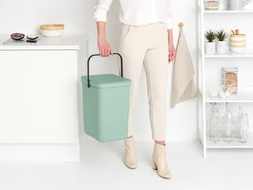 Avfallsbøtte Sort & Go 25L - Jade Green - Brabantia