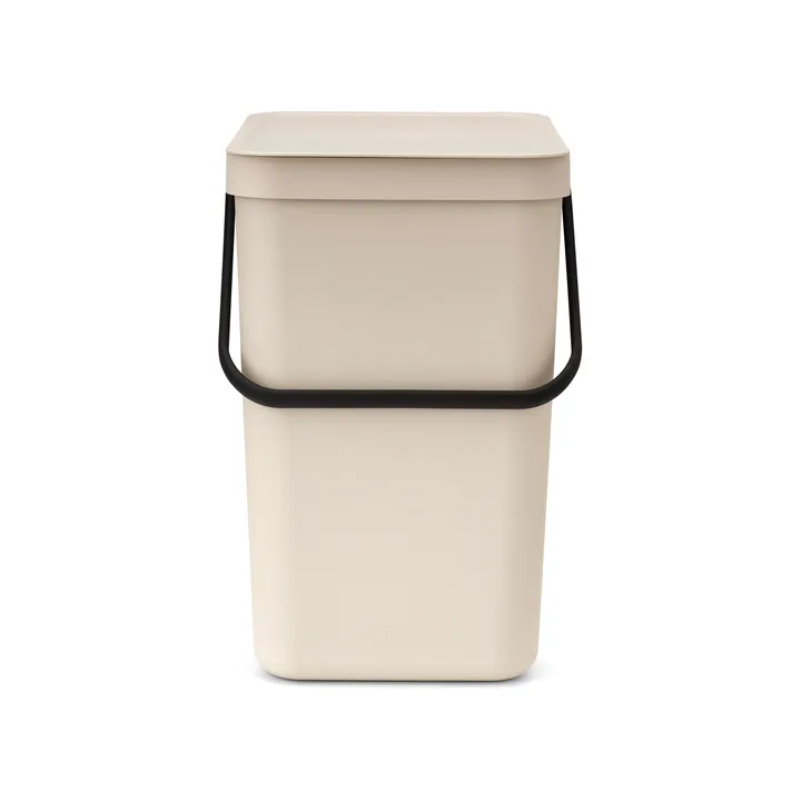Avfallsbøtte Sort & Go 25L - Soft Beige - Brabantia