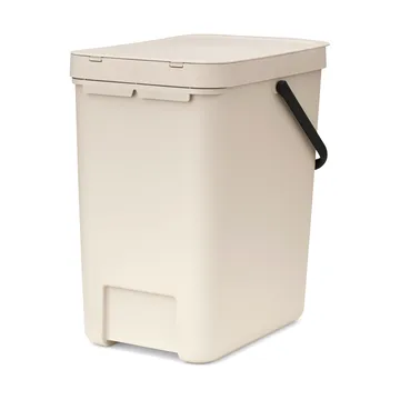 Avfallsbøtte Sort & Go 25L - Soft Beige - Brabantia