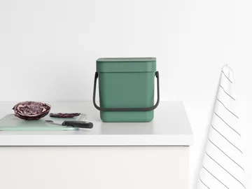 Avfallsbøtte Sort & Go 3 L - Fir Green - Brabantia