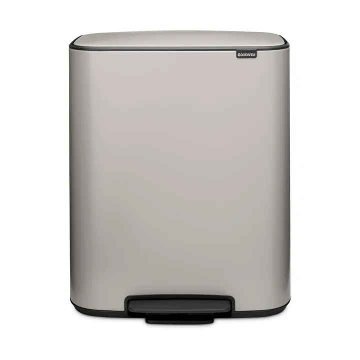 Bo bin pedalbøtte 2x30 L - Soft grey - Brabantia