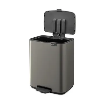 Bo pedalbøtte 12 l - Platinum - Brabantia