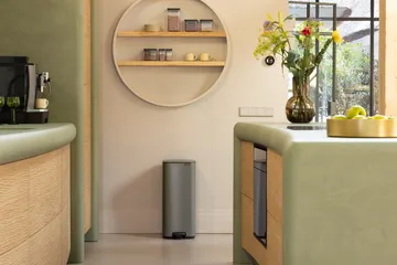 Bo pedalbøtte 30 L - Platinum - Brabantia