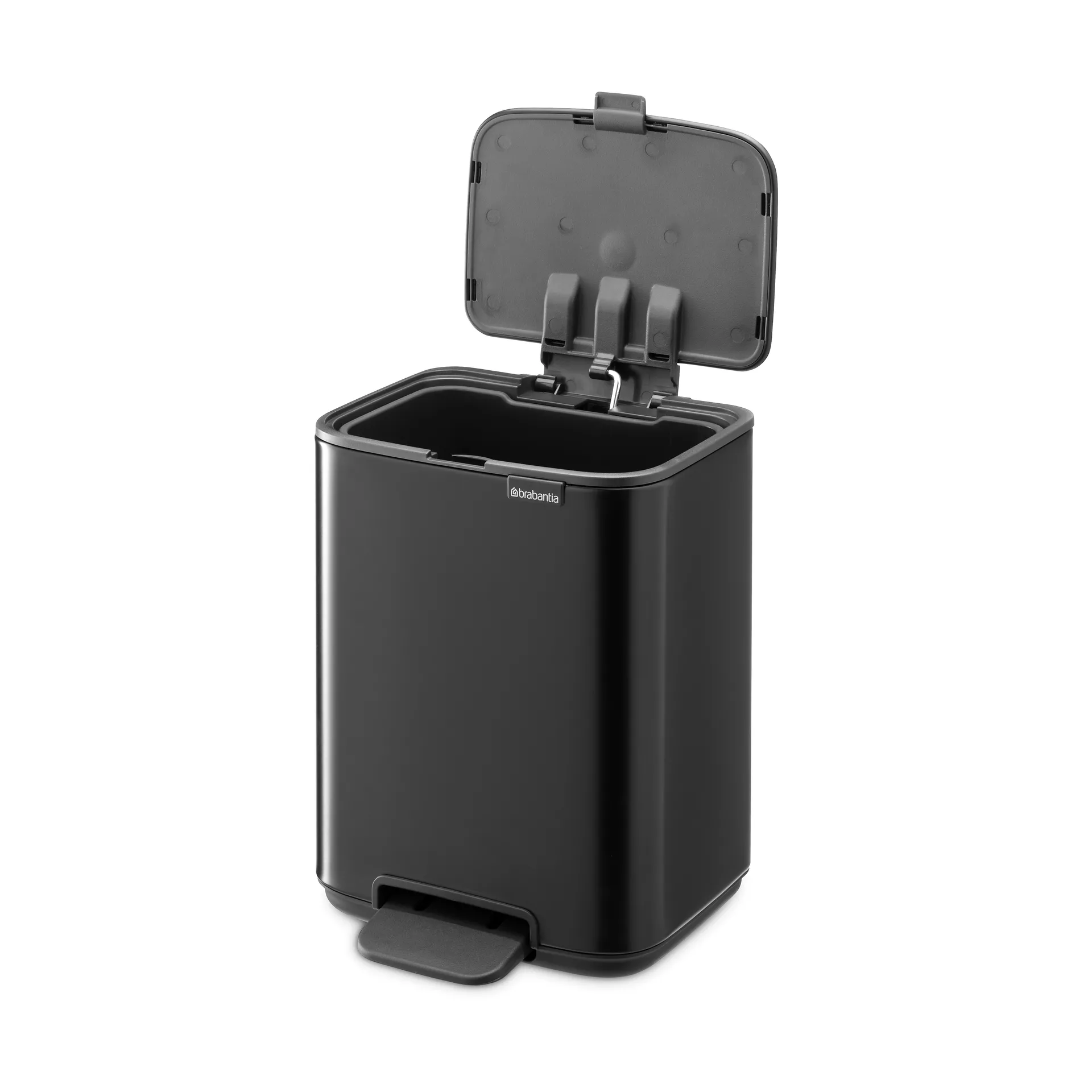Bo pedalbøtte 4 L, Matt Black Brabantia