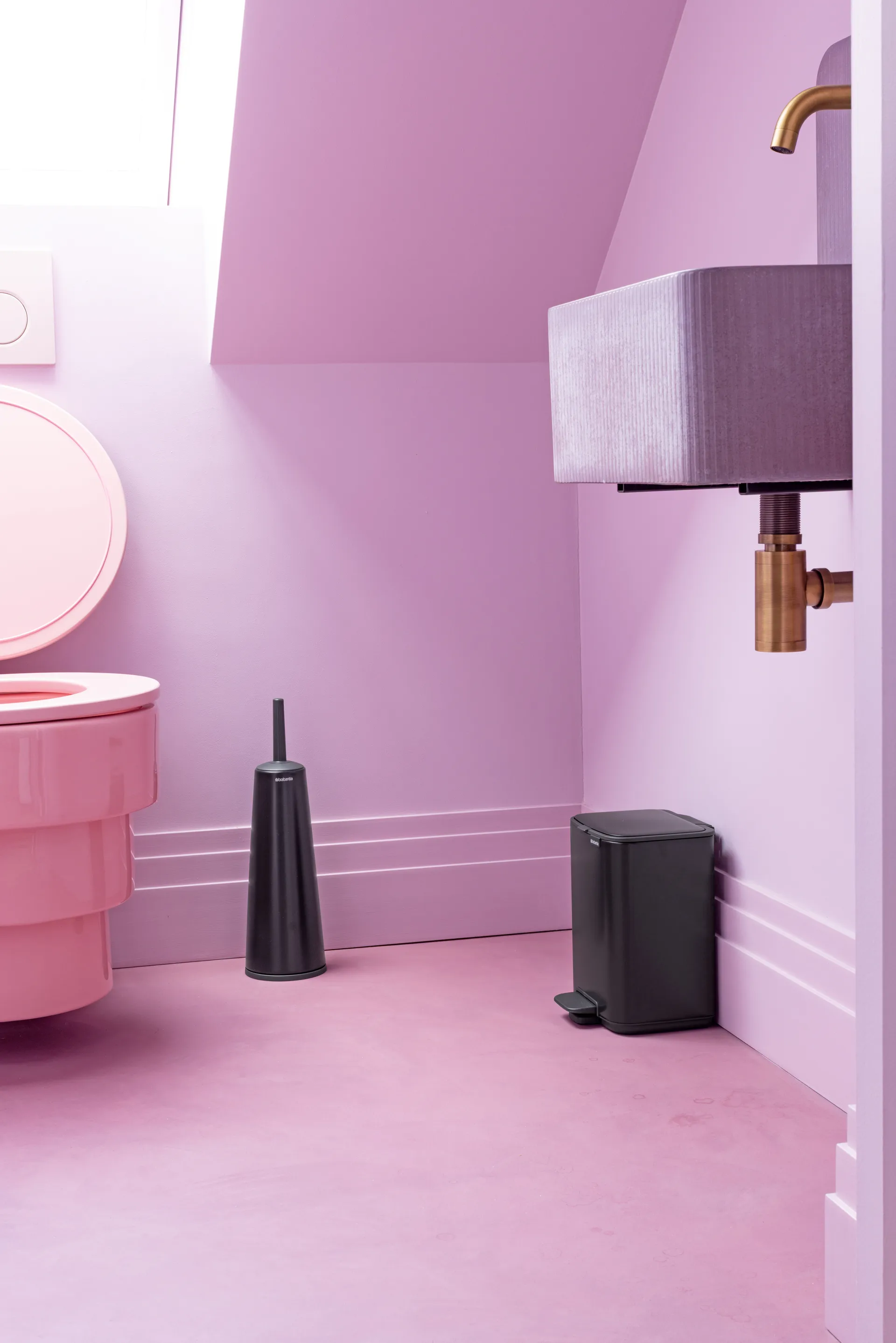 Bo pedalbøtte 4 L, Matt Black Brabantia