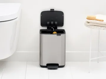 Bo pedalbøtte 4 L - Matt Steel Fingerprint Proof - Brabantia