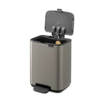 Bo pedalbøtte 4 L - Platinum - Brabantia