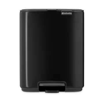 Bo pedalbøtte 7 l - Matt Black - Brabantia