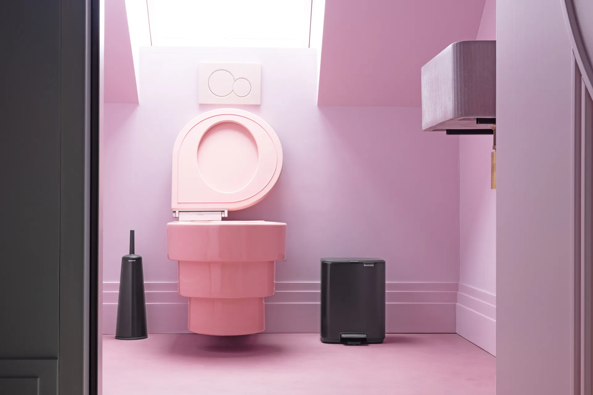 Bo pedalbøtte 7 l, Matt Black Brabantia