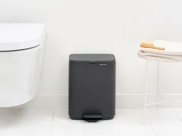 Bo pedalbøtte 7 l - Mineral Infinite Grey - Brabantia