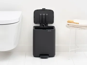 Bo pedalbøtte 7 l - Mineral Infinite Grey - Brabantia