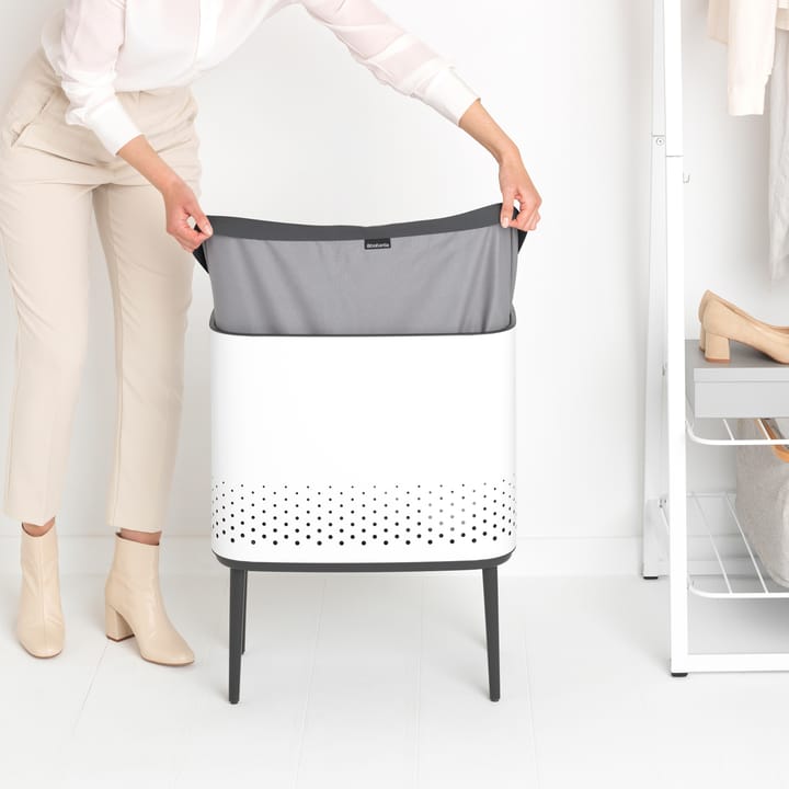 Bo skittentøyskurv 60 L, Hvit Brabantia