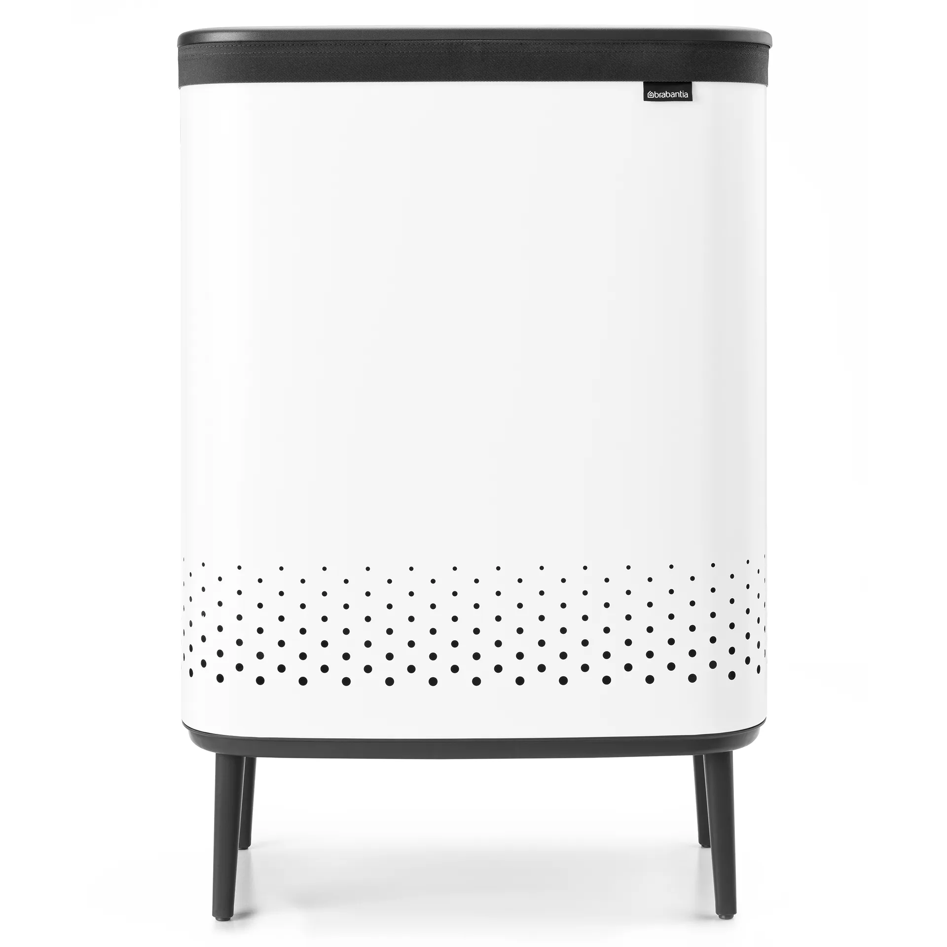 Bo skittentøyskurv high 2x45 L, Hvit Brabantia