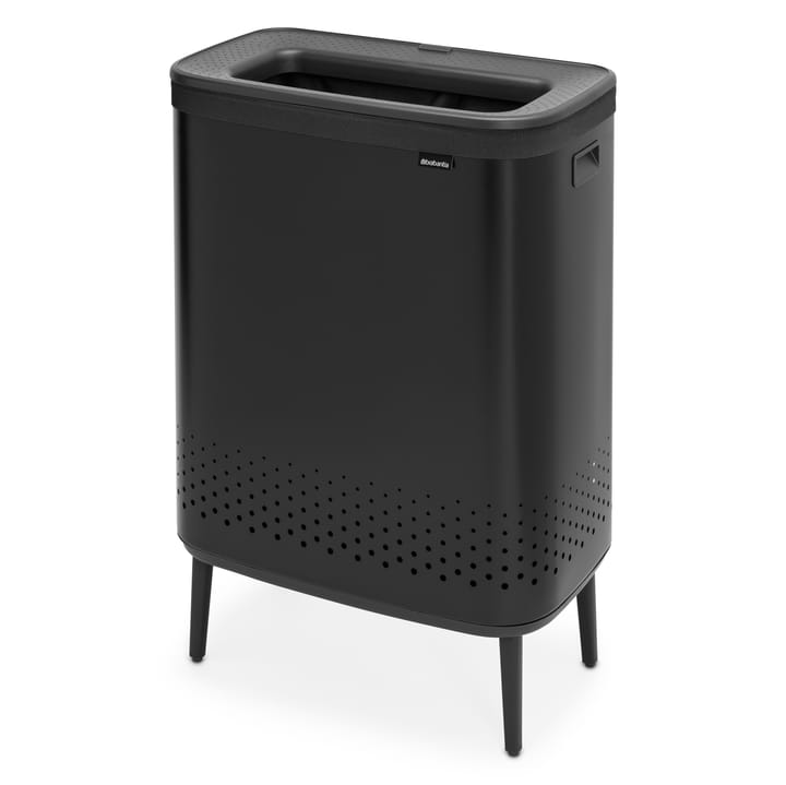 Bo skittentøyskurv high 2x45 L, Matt svart Brabantia