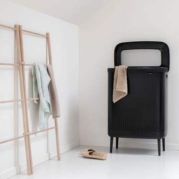 Bo skittentøyskurv high 2x45 L - Matt svart - Brabantia