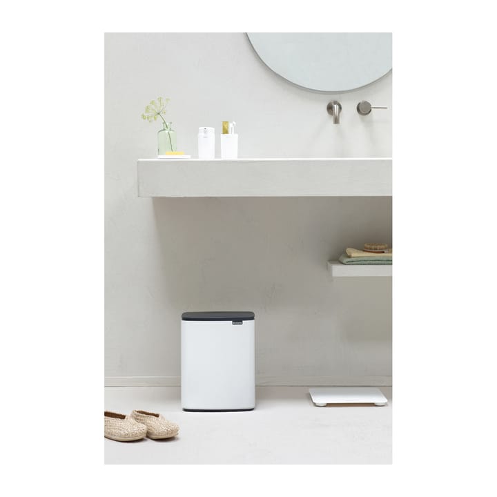 Bo søppelbøtte 12 L, Hvit Brabantia