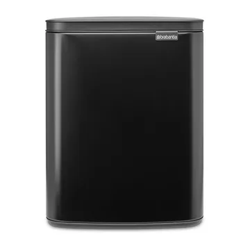 Bo søppelbøtte 12 L - Matte black - Brabantia