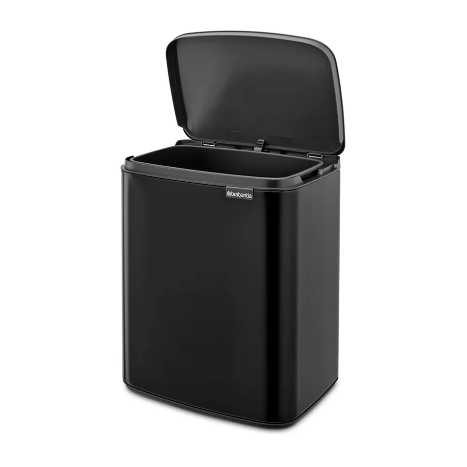Bo søppelbøtte 12 L, Matte black Brabantia