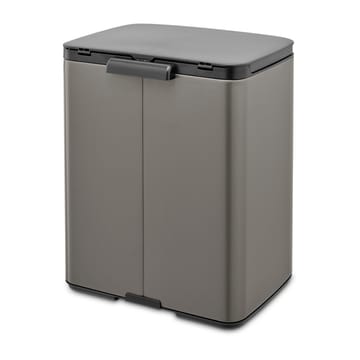 Bo søppelbøtte 12 L - Platinum - Brabantia