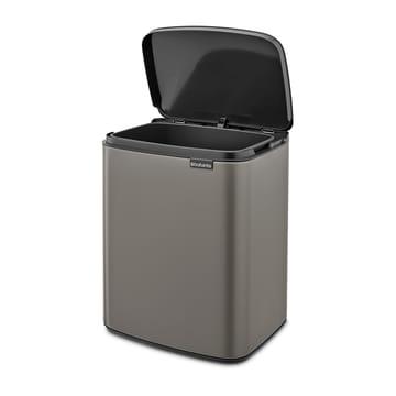 Bo søppelbøtte 12 L - Platinum - Brabantia