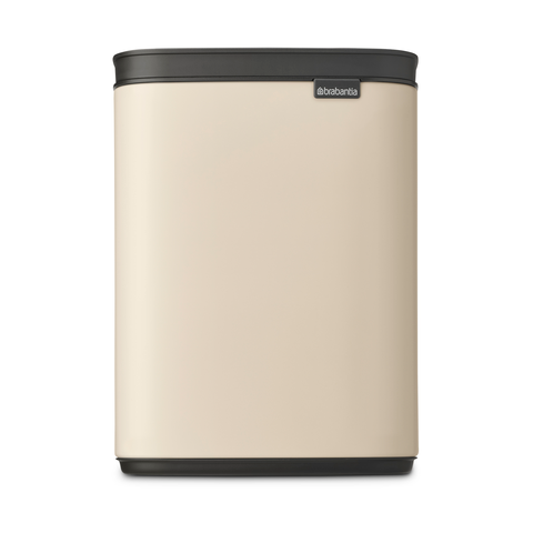 Brabantia Bo sppelbtte 4 L Soft beige | Skandinavisk Design | Pedalbøtter | Brun