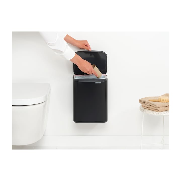 Bo søppelbøtte 7 L - Matte black - Brabantia