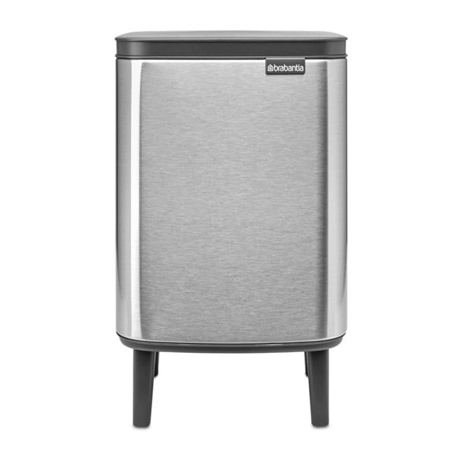 Brabantia Bo søppelbøtte høy 7 L Mattbørstet stål