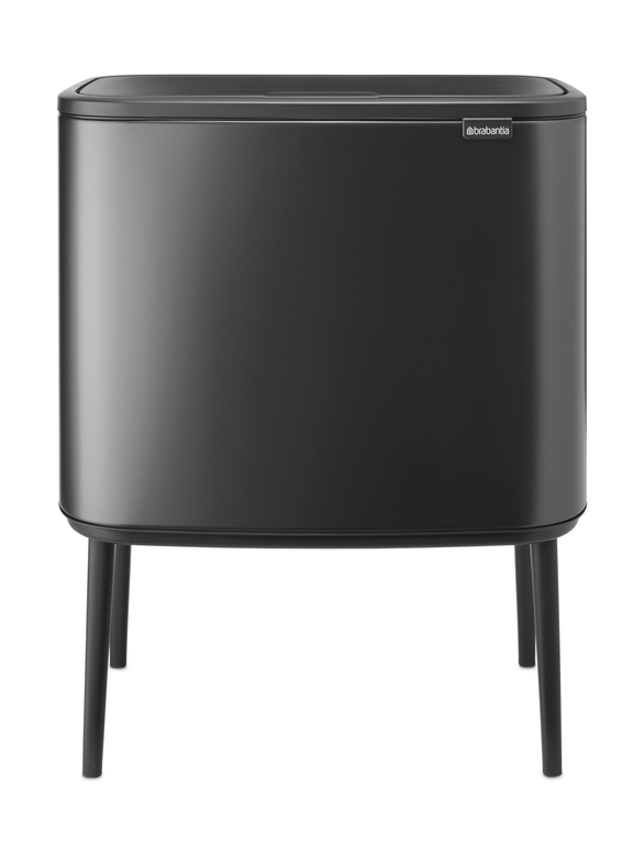 Brabantia Bo touch bin 11+23 liter Confident grey