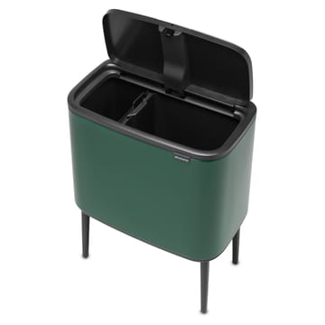 Bo touch bin 11+23 liter - Pine green - Brabantia