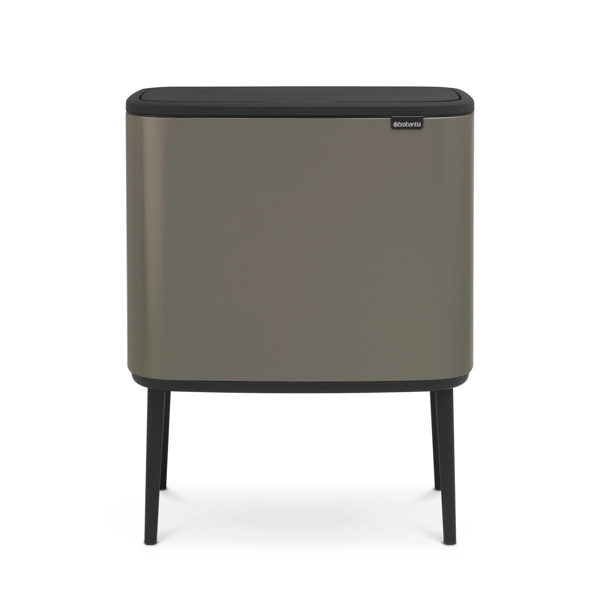 Bo touch bin 11+23 liter, platinum Brabantia