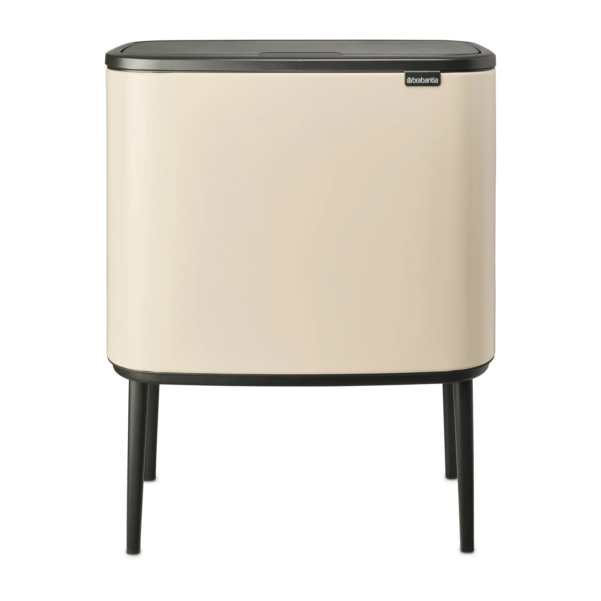 Bo touch bin 11+23 liter, Soft beige Brabantia