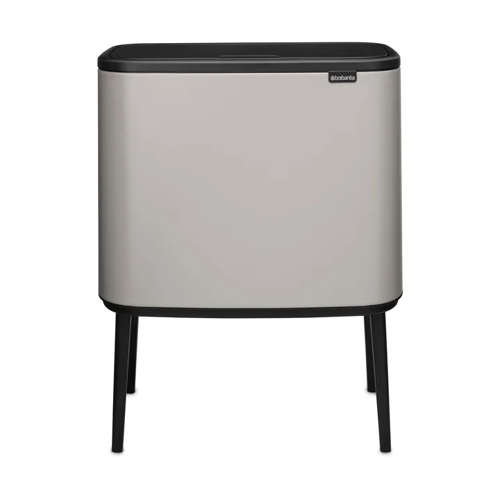 Bo touch bin 11+23 liter - Soft grey - Brabantia