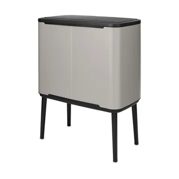 Bo touch bin 11+23 liter - Soft grey - Brabantia
